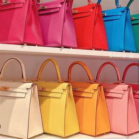 best color hermes kelly bag|hermes bag colour chart.